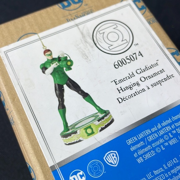 DC comics - Green Lantern hanging ornament - Jim Shore 2019 - Picture 2 of 9